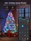 Christmas Lights 33ft, Smart RGBIC Christmas String Lights App-Controlled, 125+ Scene Modes, IP65 Waterproof, Sync with Music, Works with Alexa, Lights for Christmas Decorations Indoor Outdoor